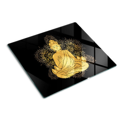Steklena podloga za rezanje Buda v meditaciji