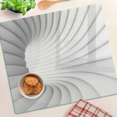 Steklena podloga za rezanje Spiralna notranjost
