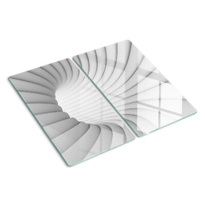 Steklena podloga za rezanje Spiralna notranjost