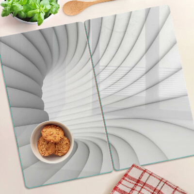 Steklena podloga za rezanje Spiralna notranjost