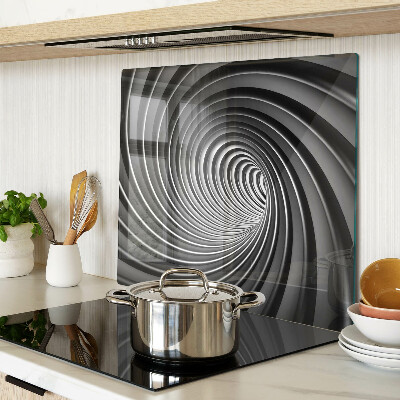 Steklena podloga za rezanje Vrtinčasti spiralni vzorec