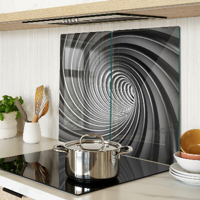 Steklena podloga za rezanje Vrtinčasti spiralni vzorec
