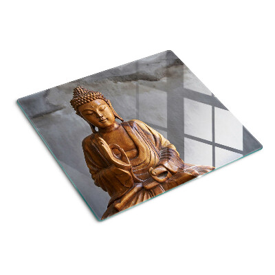 Steklena podloga za rezanje Buda v meditaciji