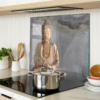 Steklena podloga za rezanje Buda v meditaciji