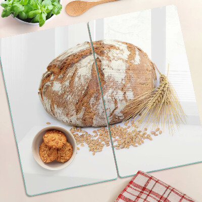 Steklena podloga za rezanje Kruh in žitarice
