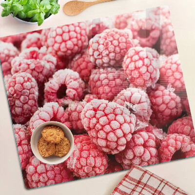 Steklena podloga za rezanje Maline v sveži izdaji