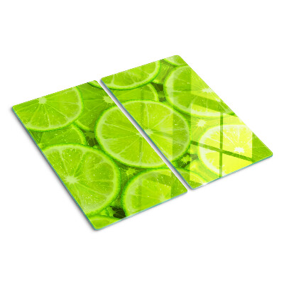 Steklena podloga za rezanje Rezine limete