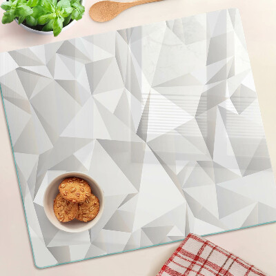 Steklena podloga za rezanje Motiv geometrijskih oblik
