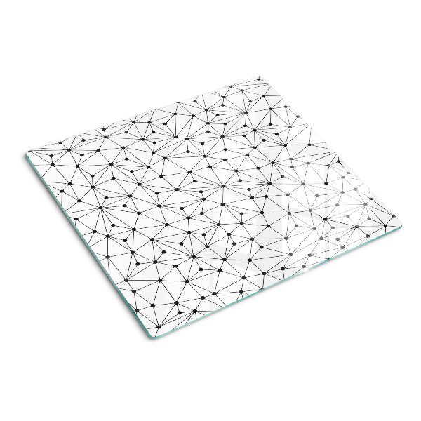 Steklena podloga za rezanje Geometrija mreže