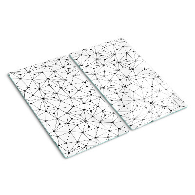 Steklena podloga za rezanje Geometrija mreže