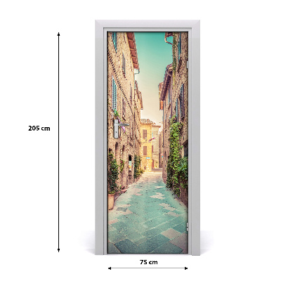 Tapete na vratih Italijanski ulice
