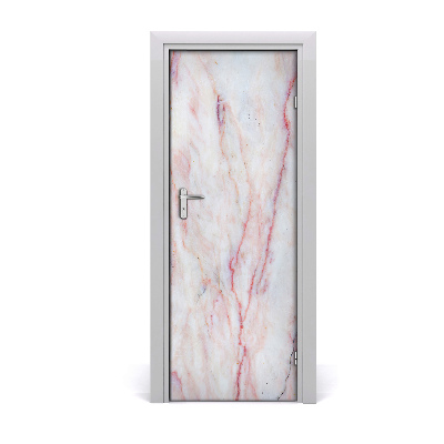 Samolepilni tapete na vratih Domov marmorja ozadje