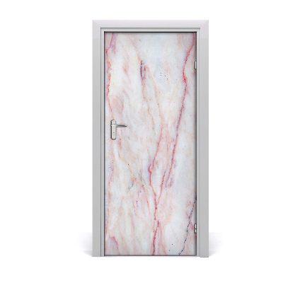 Samolepilni tapete na vratih Domov marmorja ozadje