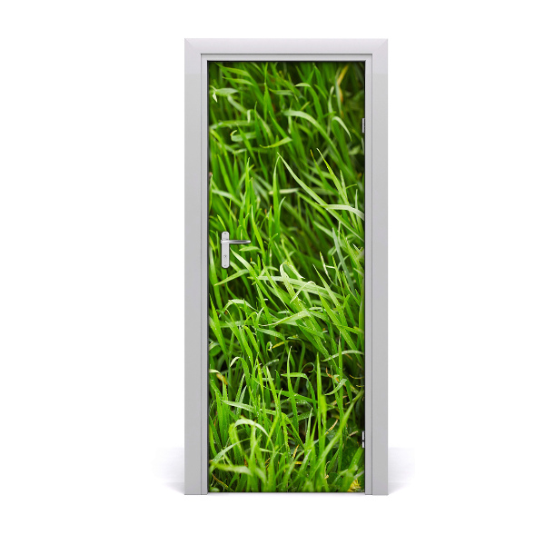 Nalepka na vratih Grass
