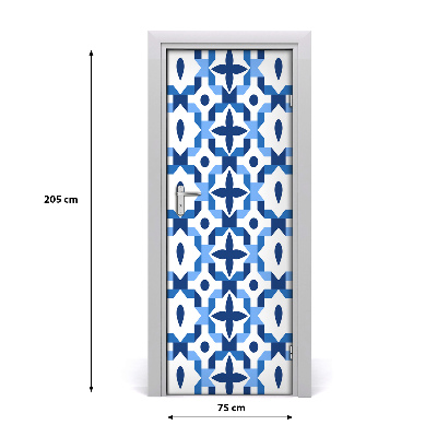 Tapete na vratih Geometrijsko ozadje