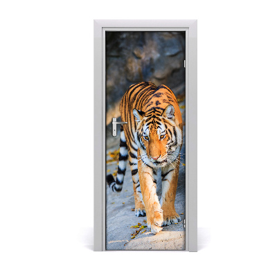 Nalepka na vratih Tiger