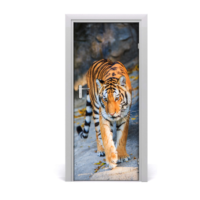 Nalepka na vratih Tiger
