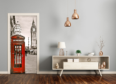 Tapete na vratih Vintage big ben