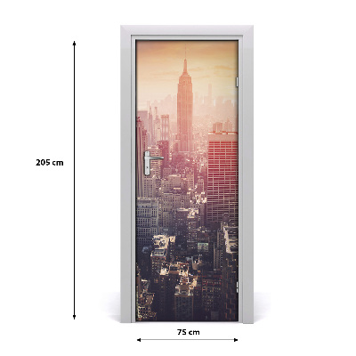 Tapete na vratih New york panorama