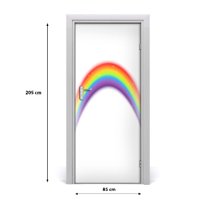 Nalepka na vratih Rainbow