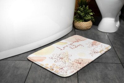 Tepih za kopalnico Cvetno cvetje