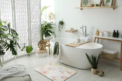 Tepih za kopalnico Cvetno cvetje