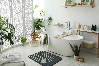 Tepih za kopalnico Geometrijski vzorec