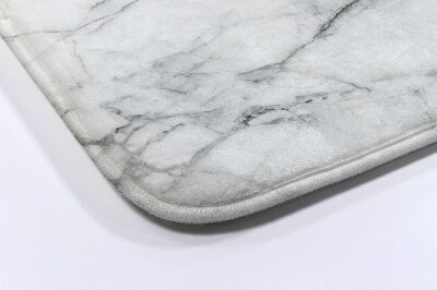Tepih za kopalnico Siv marmor