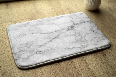 Tepih za kopalnico Siv marmor