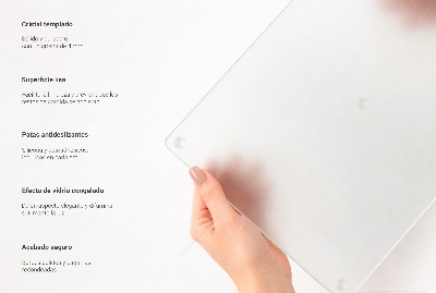 Velika deska za rezanje z dvojno polprosojno površino