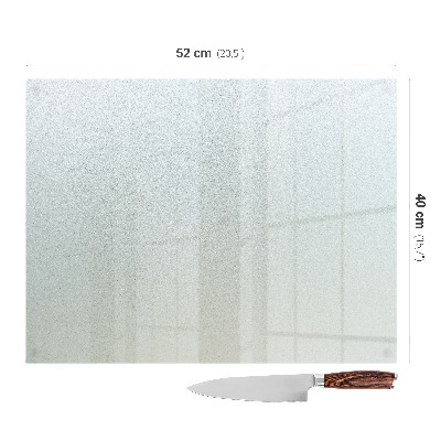 Velika kuhinjska deska pravokotna polprosojna