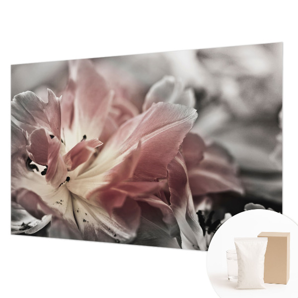 Fototapeta za steno s pastelno cvetlično dekoracijo