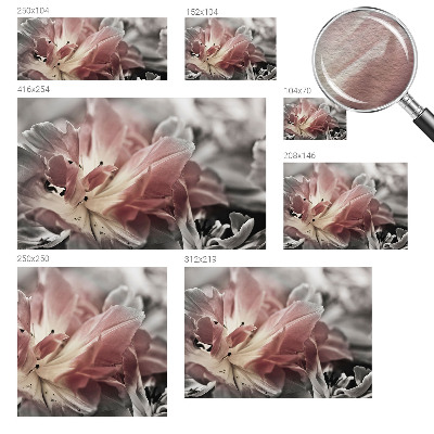 Fototapeta za steno s pastelno cvetlično dekoracijo
