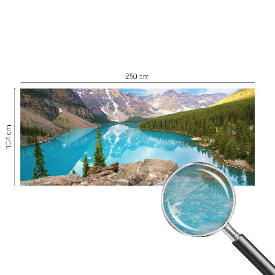 Fototapeta za spalnico Modro jezero