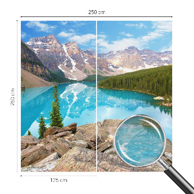 Fototapeta za spalnico Modro jezero