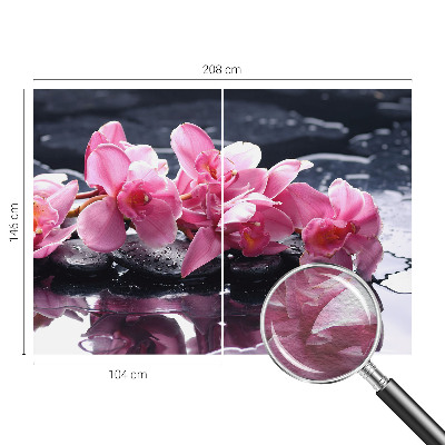 Flis fototapeta za otroško sobo Cvetlična eleganca