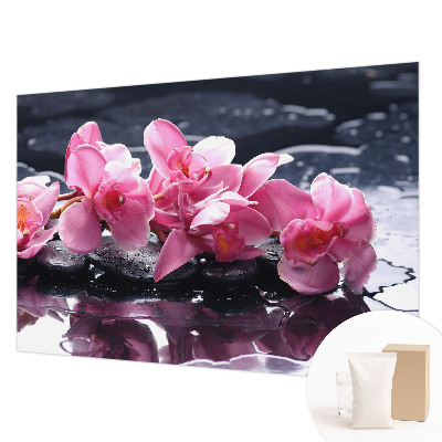 Flis fototapeta za otroško sobo Cvetlična eleganca