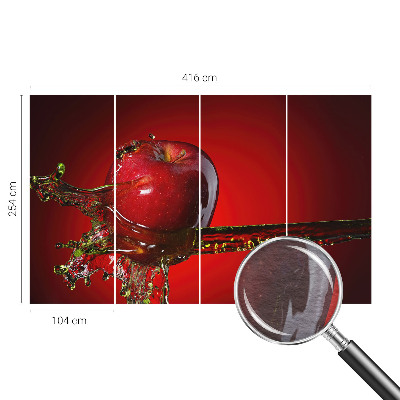 Stenska dekoracija fototapeta Sočna energija