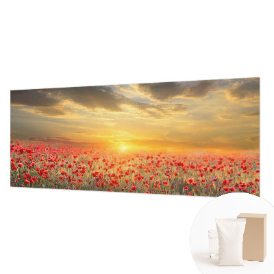 Foto tapeta z motivom makovega polja