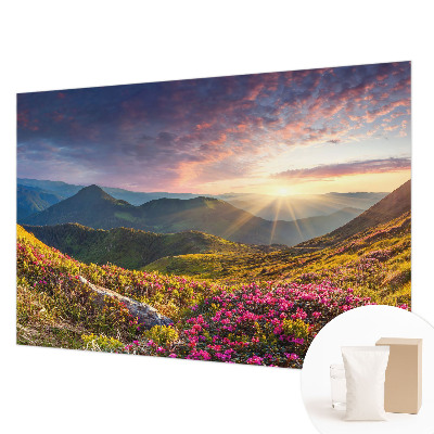 Netkana fototapeta z motivom gorske panorame