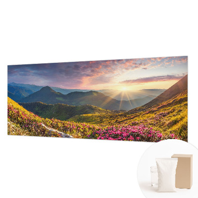 Netkana fototapeta z motivom gorske panorame