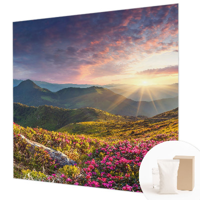 Netkana fototapeta z motivom gorske panorame