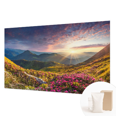 Netkana fototapeta z motivom gorske panorame