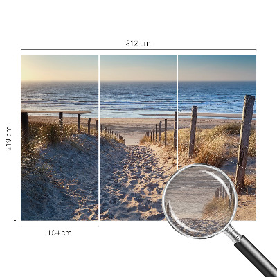 Fototapeta za steno s potjo ob plaži