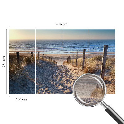 Fototapeta za steno s potjo ob plaži