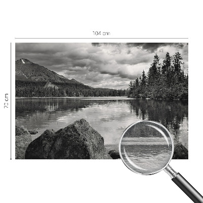 Fototapeta za spalnico z motivom gorske panorame