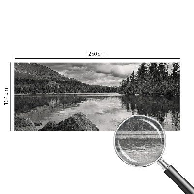Fototapeta za spalnico z motivom gorske panorame