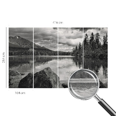 Fototapeta za spalnico z motivom gorske panorame