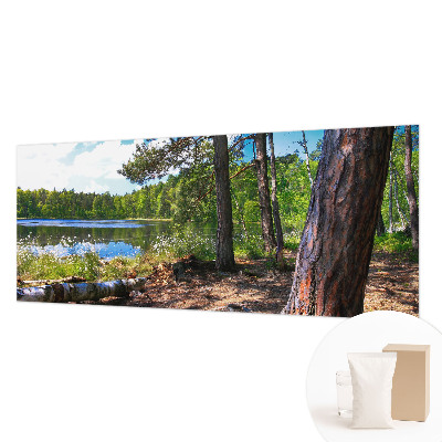 Fototapeta za dnevno sobo Gozdna pokrajina