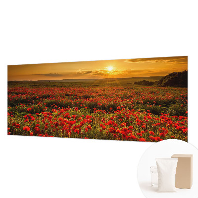 Flis fototapeta za otroško sobo Makovo polje